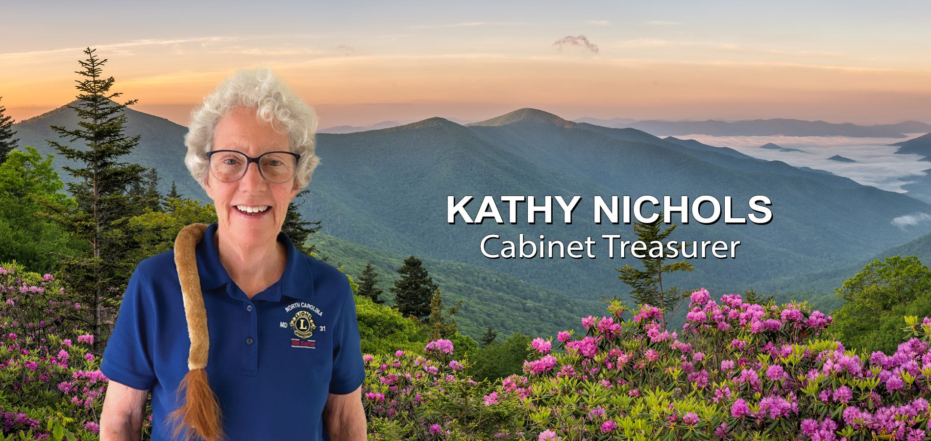 Kathy Nichols District 31L Lions Cabinet Treasurer