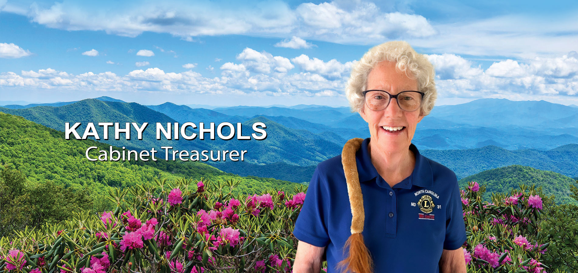Kathy Nichols District 31L Lions Cabinet Treasurer